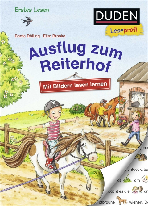 Duden Leseprofi – Mit Bildern lesen lernen: Ausflug zum Reiterhof, Erstes Lesen - Beate Dölling