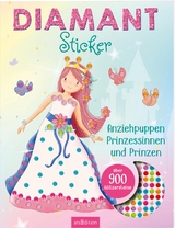 Diamantsticker Anziehpuppen – Prinzessinnen und Prinzen