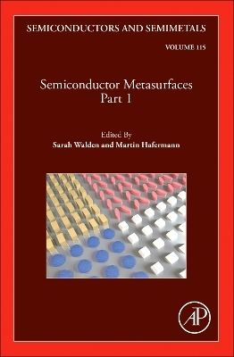 Semiconductor Metasurfaces - 