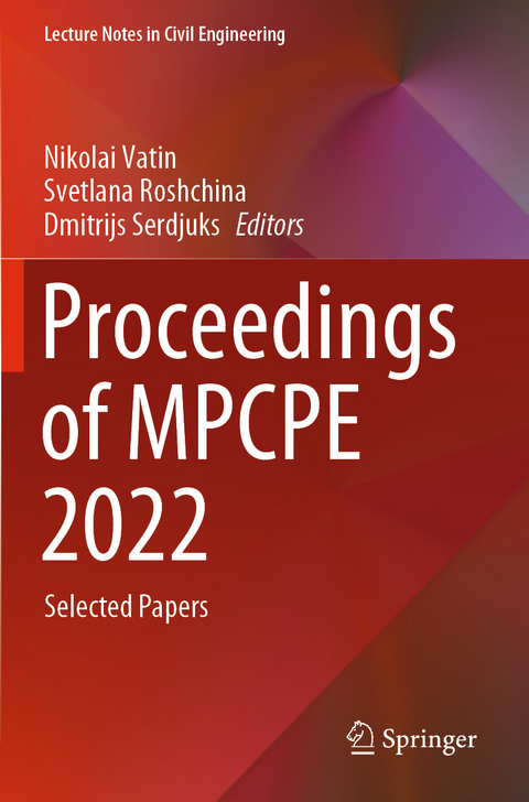 Proceedings of MPCPE 2022 - 