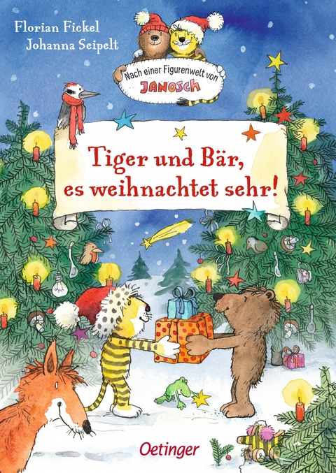 Nach einer Figurenwelt von Janosch. Tiger und Bär, es weihnachtet sehr! - Florian Fickel