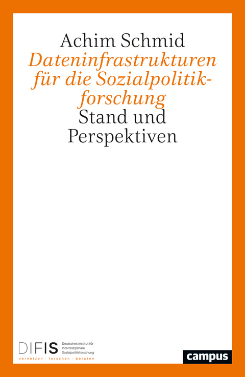 Dateninfrastrukturen für die Sozialpolitikforschung - Achim Schmid