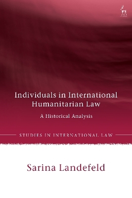 Individuals in International Humanitarian Law - Dr Sarina Landefeld