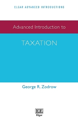 Advanced Introduction to Taxation - George R. Zodrow