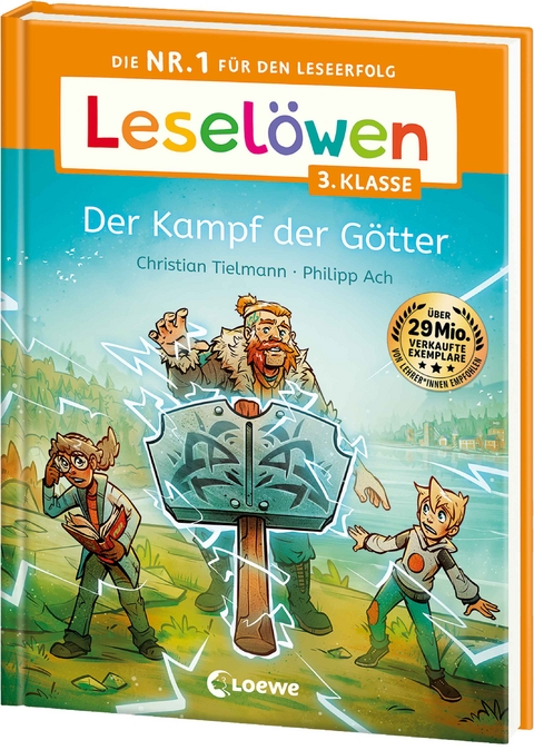 Leselöwen 3. Klasse - Der Kampf der Götter - Christian Tielmann