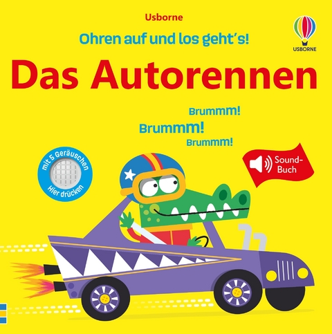 Ohren auf und los geht's! Das Autorennen