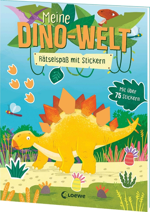 Meine Dino-Welt - Rätselspaß mit Stickern