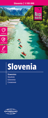 Reise Know-How Landkarte Slowenien / Slovenia (1:185.000) - Peter Rump, Reise Know-How Verlag