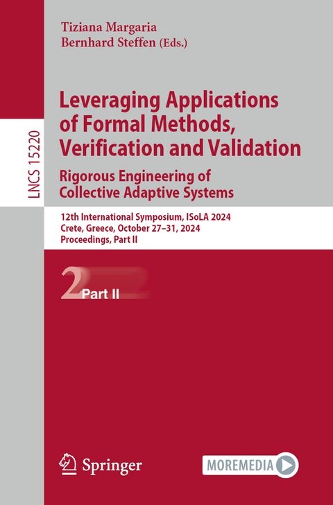 Leveraging Applications of Formal Methods, Verification and Validation. Rigorous Engineering of Collective Adaptive Systems - 