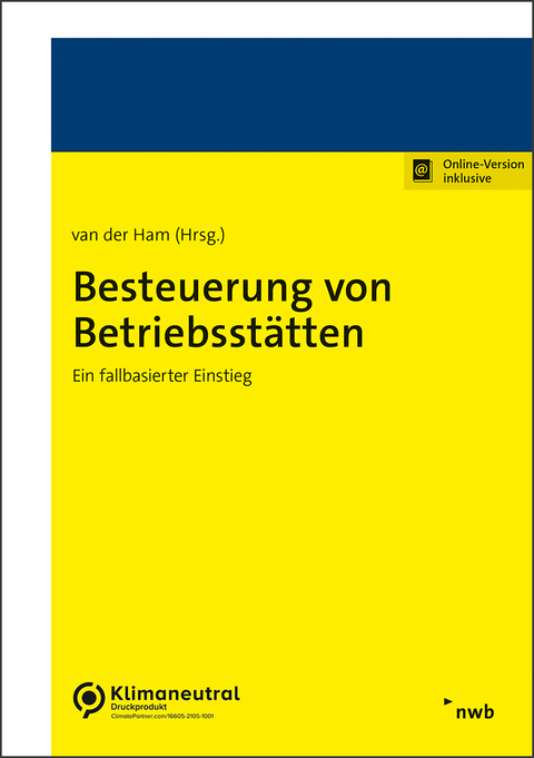 Besteuerung von Betriebsstätten - Susann van der Ham