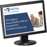 ESV-Digital Hauck/Noftz SGB VII - Gesetzliche Unfallversicherung - Jahresabonnement bei Kombibezug Print und Datenbank - 