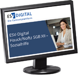 ESV-Digital Hauck/Noftz SGB XII - Sozialhilfe - Jahresabonnement bei Kombibezug Print und Datenbank - 