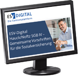 ESV-Digital Hauck/Noftz SGB IV - Gemeinsame Vorschriften für die Sozialversicherung - Jahresabonnement - 