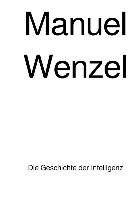 Das Ende des Donners - Manuel Wenzel