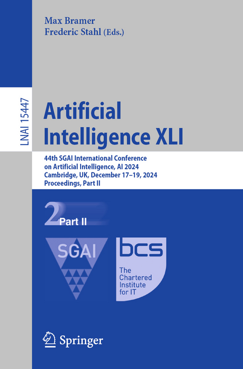 Artificial Intelligence XLI - 