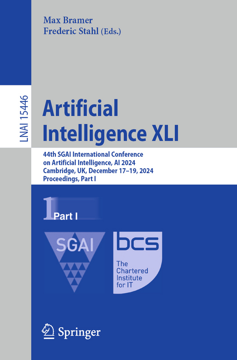 Artificial Intelligence XLI - 