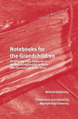 Notebooks for the Grandchildren - Mikhail Baitalsky