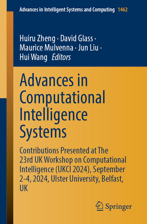 Advances in Computational Intelligence Systems - 