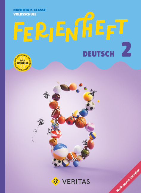 Ferienheft Deutsch 2. Klasse Volksschule. Lehrplan 2023 - Catherine Salomon, Jutta Schabhüttl