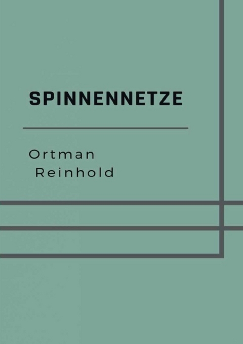 Spinnennetze - Reinhold Ortmann