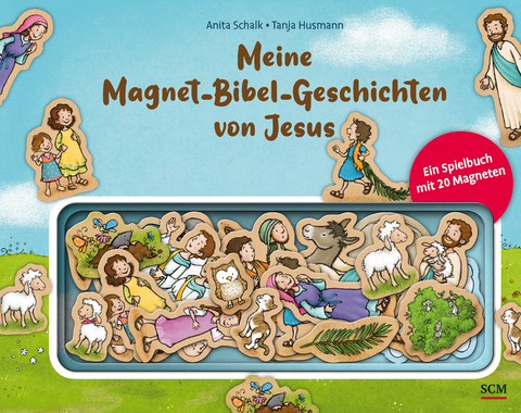 Meine Magnet-Bibel-Geschichten von Jesus - Anita Schalk