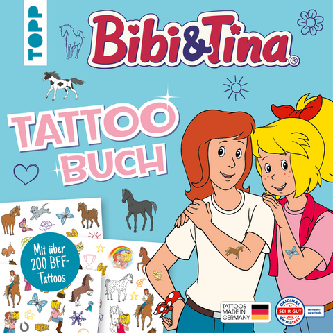 Tattoobuch Bibi & Tina -  Frechverlag