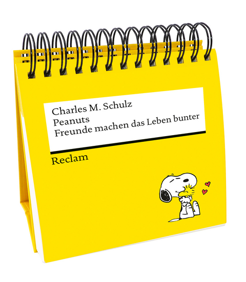 Peanuts. Freunde machen das Leben bunter. Das Beste von Charlie Brown, Snoopy & Co. (Tischaufsteller) - Charles M. Schulz