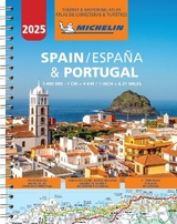 Spain & Portugal 2025 - Tourist and Motoring Atlas (A4-Spiral) - Michelin