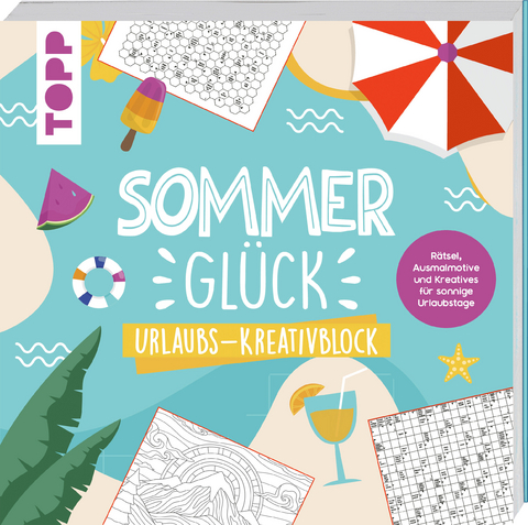 Sommerglück - Urlaubs-Kreativblock -  Frechverlag