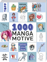 1000 Manga Motive zeichnen - Gecko Keck