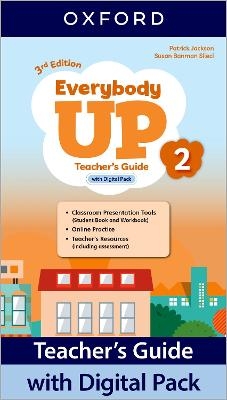 Everybody Up: Level 2: Teacher's Guide with Digital Pack - Patrick Jackson, Susan Banman Sileci