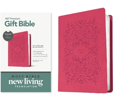 NLT Premium Gift Bible, Filament Enabled, Very Berry