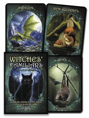 Witches' Familiars Oracle Cards - Barbara Meiklejohn-Free, Flavia Kate Peters