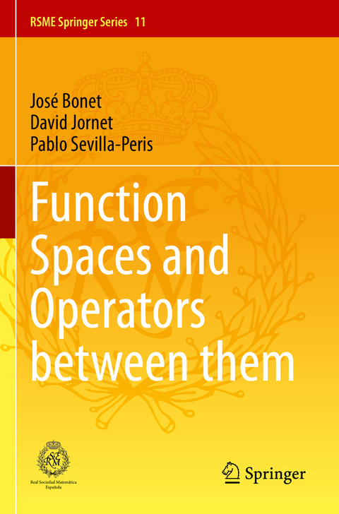 Function Spaces and Operators between them - José Bonet, David Jornet, Pablo Sevilla-Peris