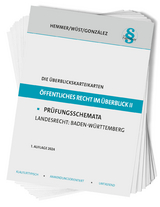 Die Überblickskarteikarten Öffentliches Recht im Überblick II - Simón Barrera González, Karl-Edmund Hemmer, Achim Wüst