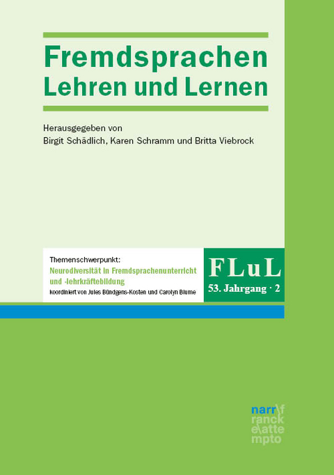 FLuL - Fremdsprachen Lehren und Lernen 53, 2 - 