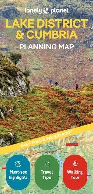 Lonely Planet Lake District & Cumbria Planning Map - Lonely Planet