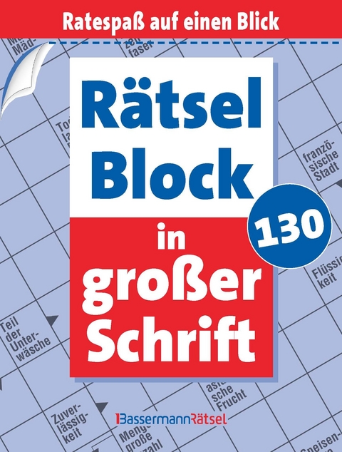 Rätselblock in großer Schrift 130 (5 Exemplare à 2,99 €) - Eberhard Krüger