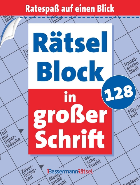 Rätselblock in großer Schrift 128 - Eberhard Krüger