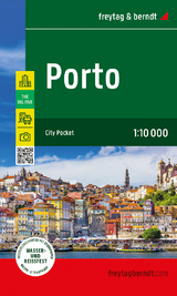 Porto, Stadtplan 1:10.000, freytag & berndt - 