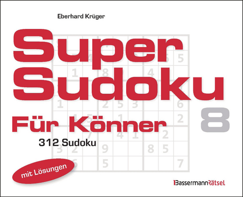 Supersudoku für Könner 8 (5 Exemplare à 3,99 €) - Eberhard Krüger