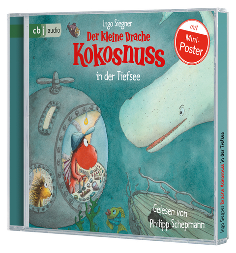 Der kleine Drache Kokosnuss in der Tiefsee - Ingo Siegner