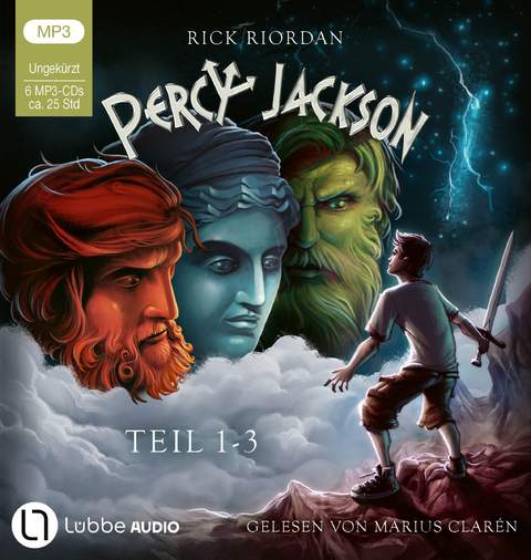 Percy Jackson - Teil 1-3 - Rick Riordan