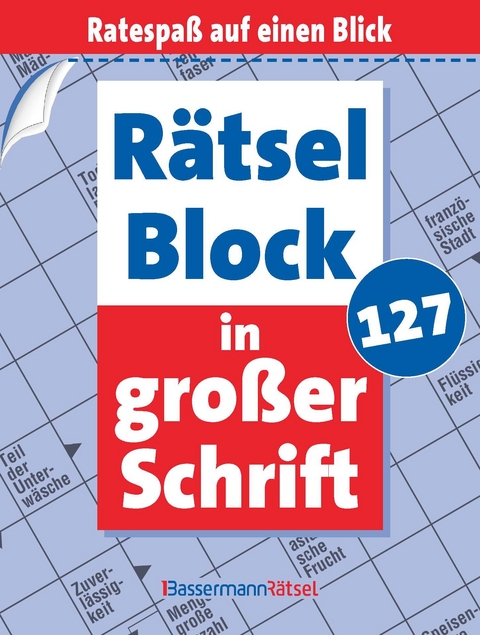 Rätselblock in großer Schrift 127 - Eberhard Krüger