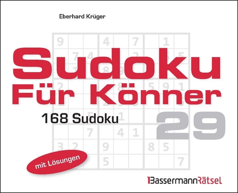 Sudoku für Könner 29 (5 Exemplare à 2,99 €) - Eberhard Krüger