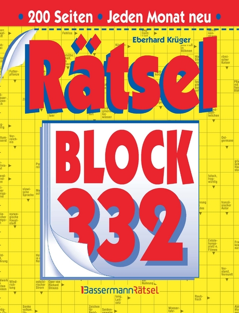 Rätselblock 332 - Eberhard Krüger