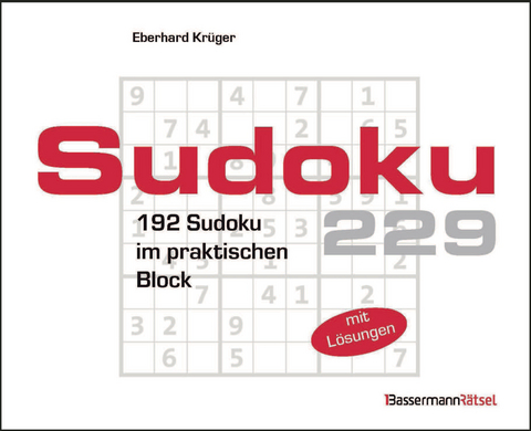 Sudokublock 229 - Eberhard Krüger