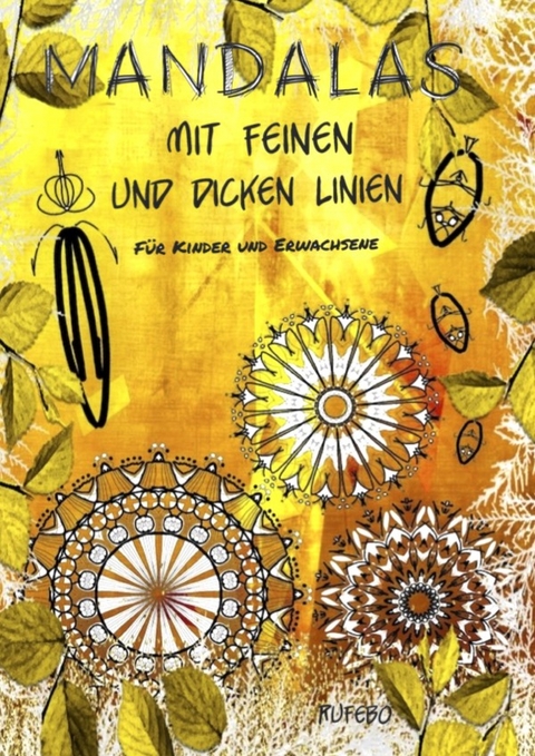 Mandalas mit feinen und dicken Linien - Rufebo *