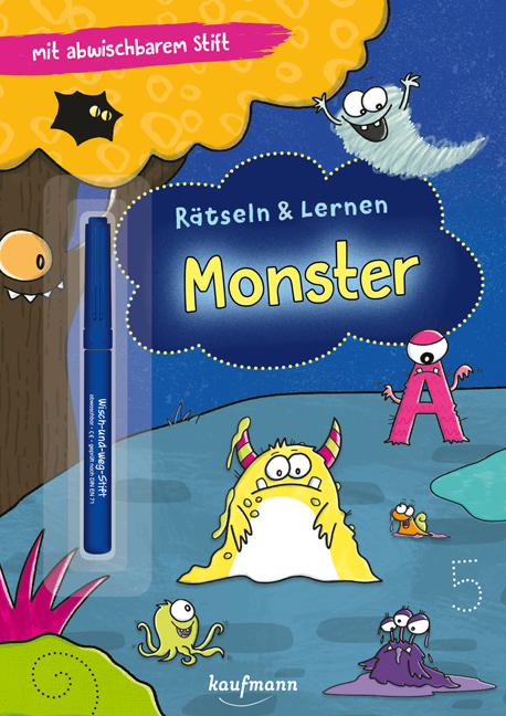 Rätseln & Lernen – Monster - Klara Kamlah