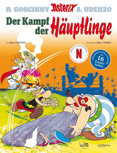 Asterix Bd. 04 Extraausgabe zur Netflix-Serie - Renè Goscinny, Albert Uderzo